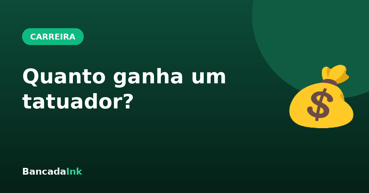 Quanto ganha um tatuador? O que realmente define a sua renda